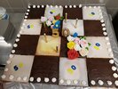 Le gâteau d'anniversaire réalisé par Troc Savoirs